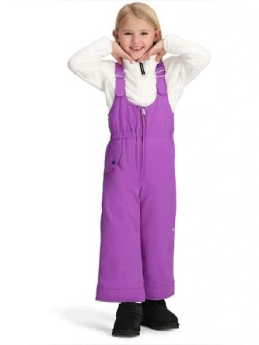 Obermeyer Snoverall Snowpants Pants Toddler Girls Purple Size 6